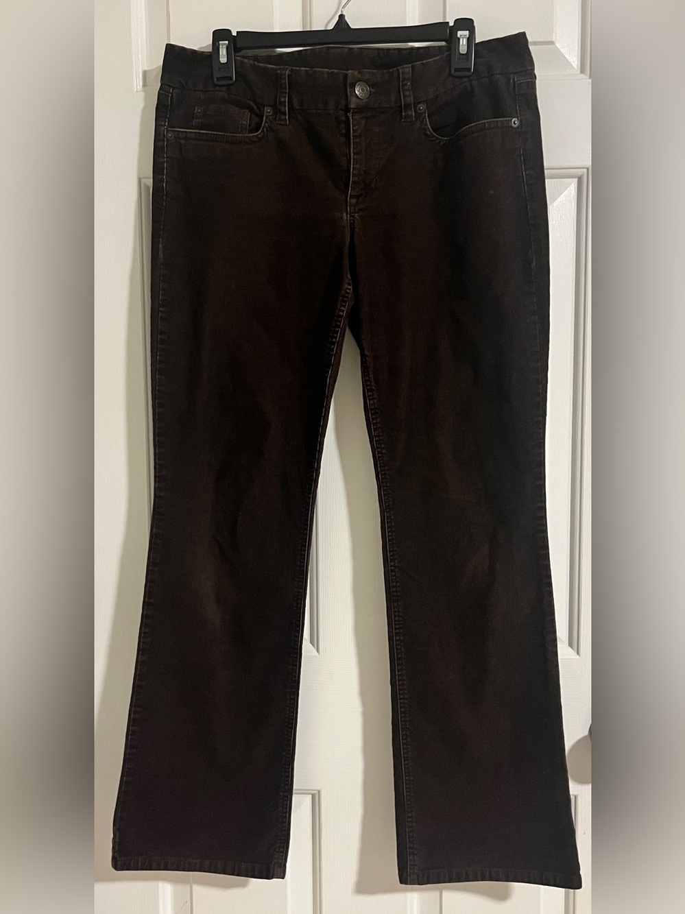 J. Crew favorite fit dark brown corduroy pants size 30S